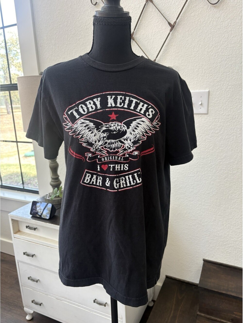 Toby Keith I Love This Bar Tshirt Vintage medium 2003